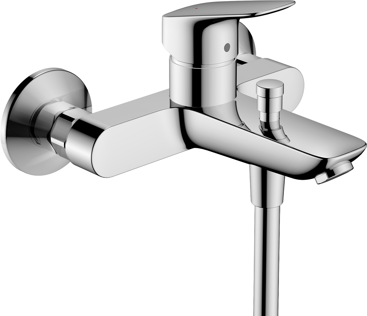HANSGROHE Logis Páková vanová baterie na stěnu #71400000 - chrom