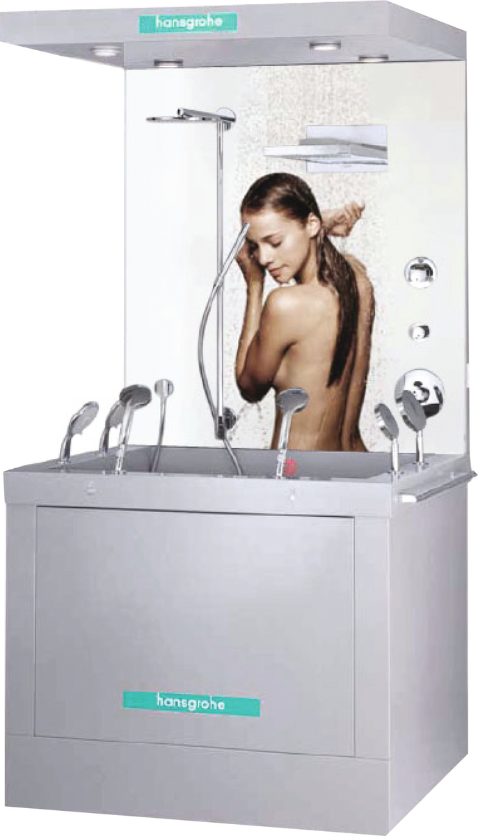 HANSGROHE ShowTec Fontana 120 Raindance Rainfall & Connect Showerpipe Fontána #91222000