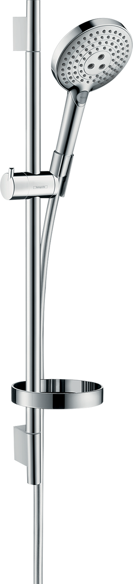 HANSGROHE Raindance Select S Sprchová sada 120 3jet se sprchovou tyčí 65 cm a miskou na mýdlo #26630000 - chrom