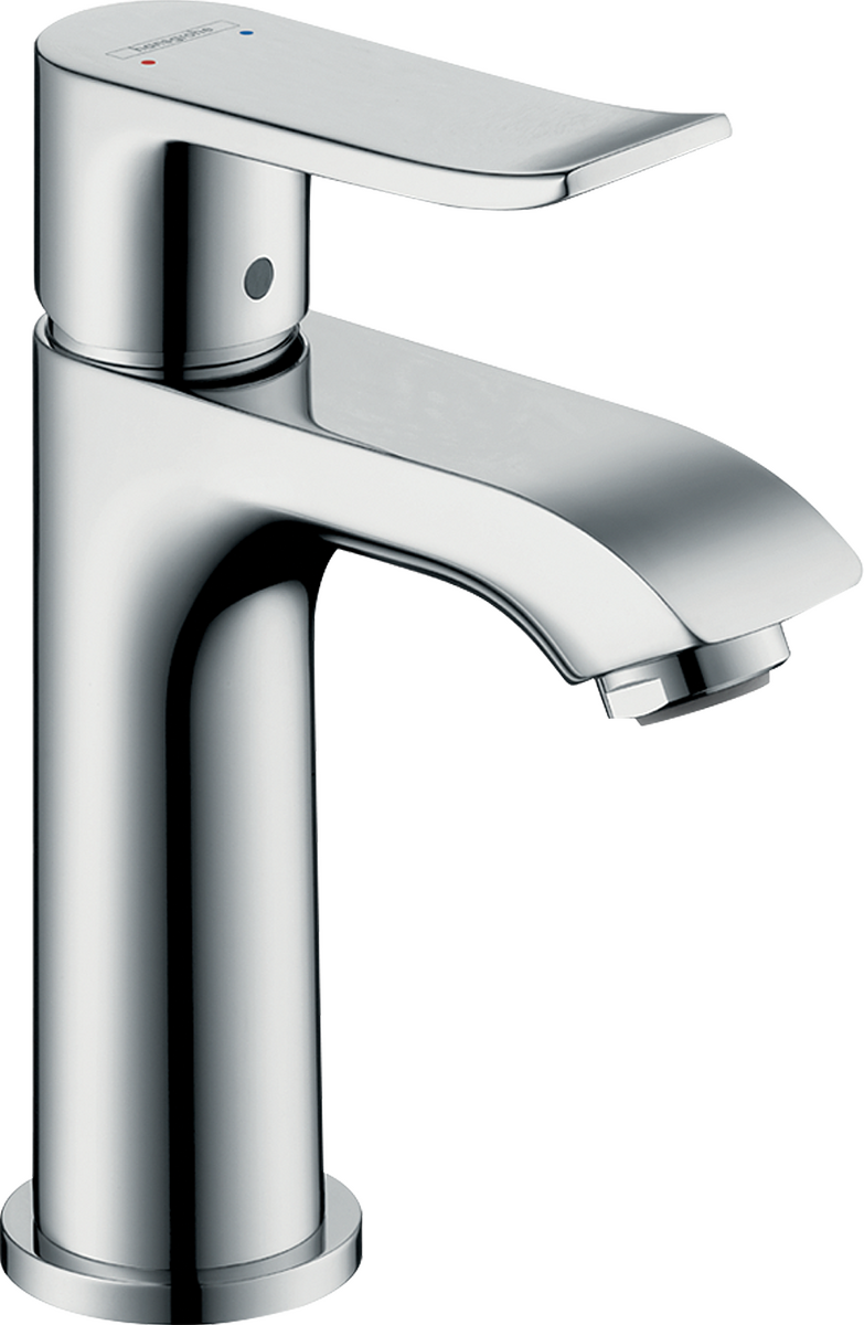 HANSGROHE Metris Páková baterie 100 pro umývátka bez odtokové soupravy #31186000 - chrom