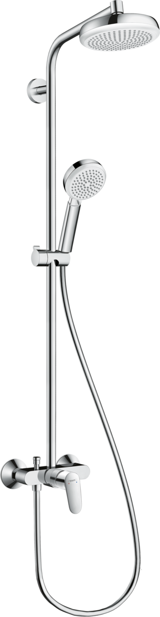 HANSGROHE Crometta Showerpipe 160 1jet s jednopákovou baterií #27266400