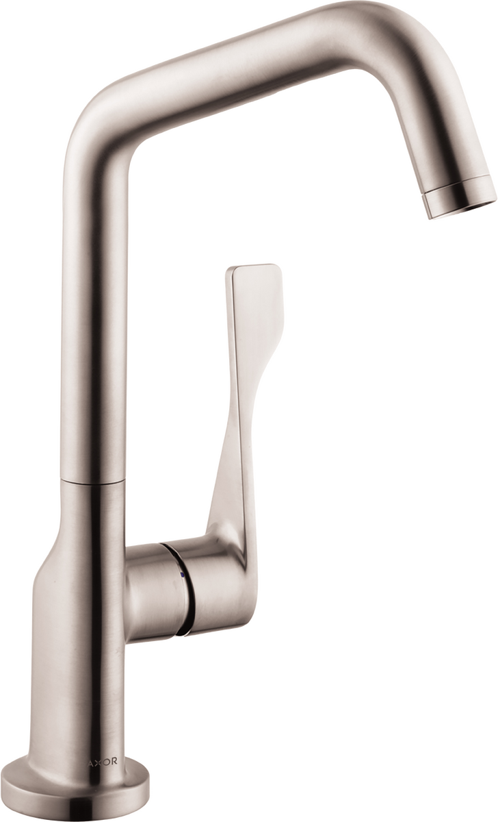 HANSGROHE AXOR Citterio Páková kuchyňská baterie 260 s otočným výtokem #39850800 - nerezová ocel