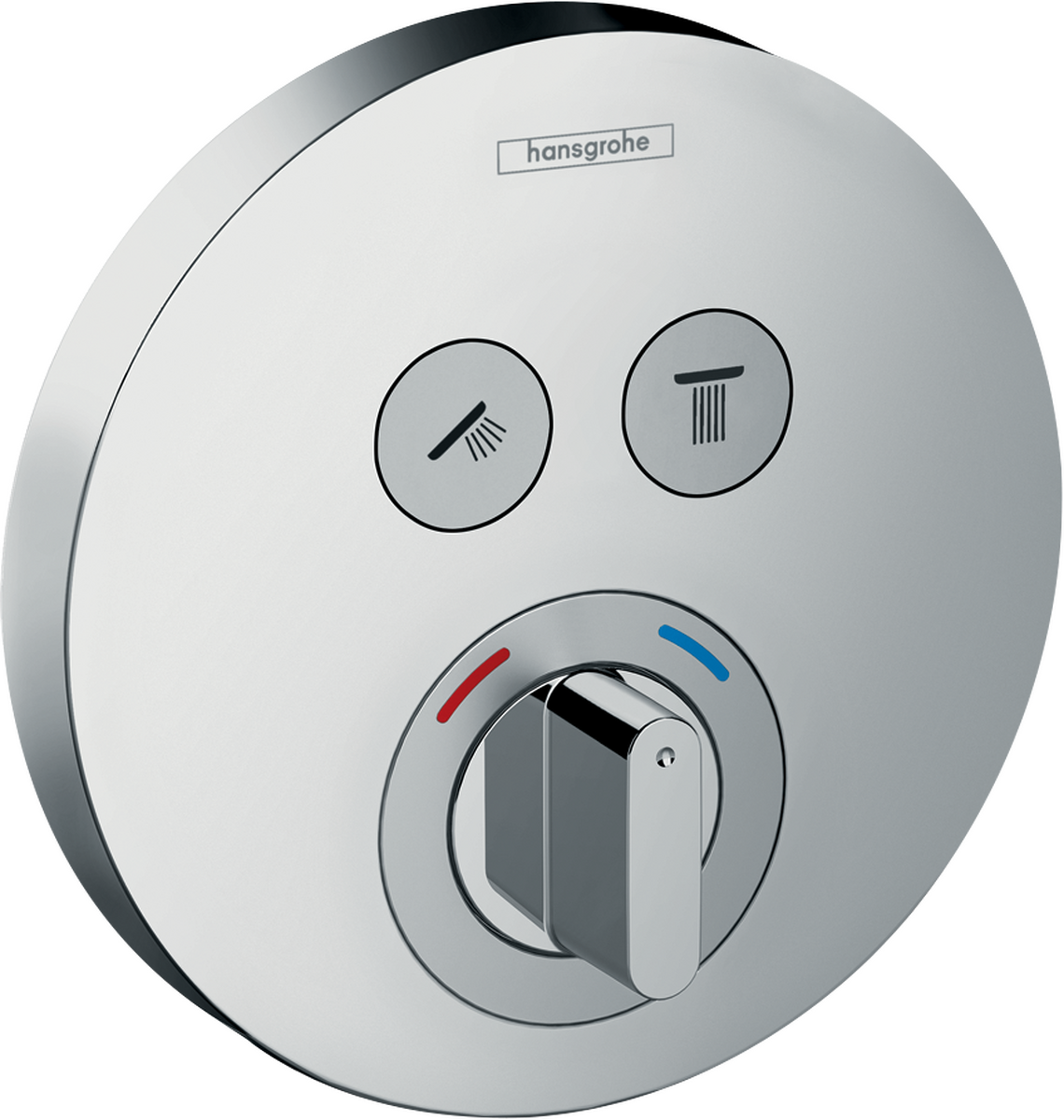 HANSGROHE Podomítková baterie ShowerSelect S pro 2 spotřebiče #15748000