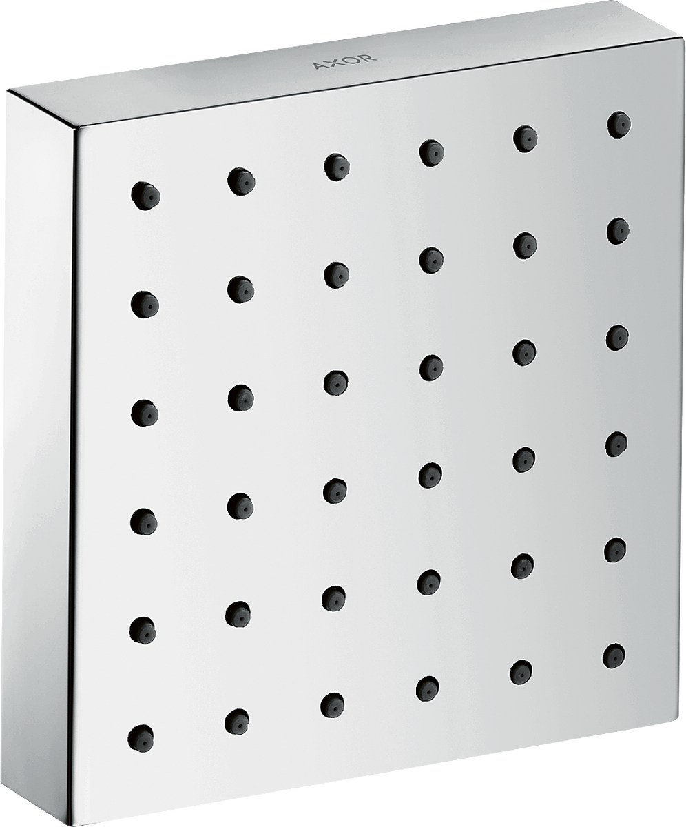 HANSGROHE AXOR ShowerSolutions Sprchový modul 120/120 s podomítkovou instalací, hranatá verze #28491000 - chrom