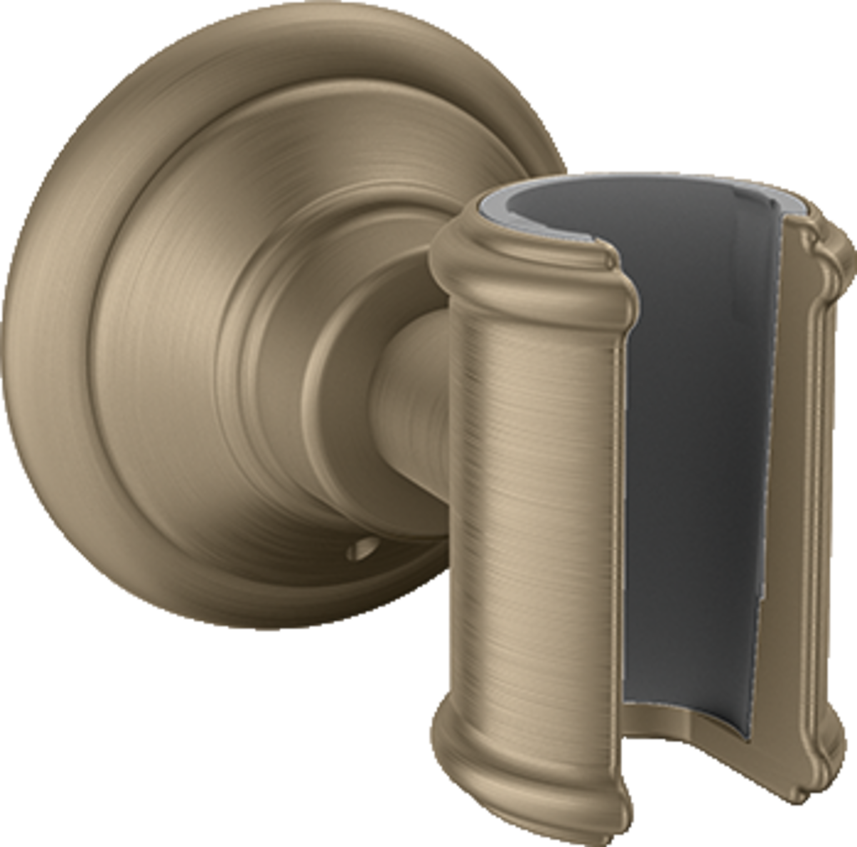 HANSGROHE AXOR Montreux Sprchový držák #16325820 - kartáčovaný nikl