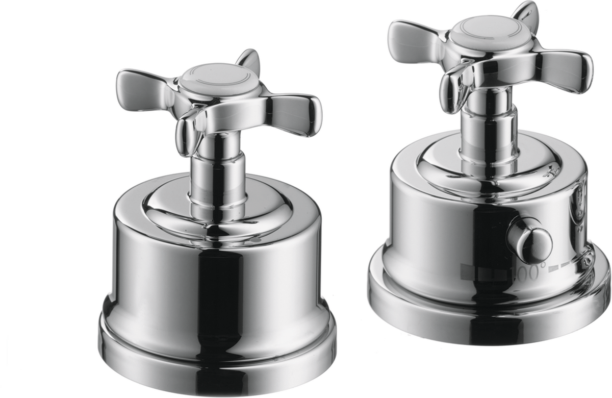 HANSGROHE Dvouotvorový termostat AXOR Montreux pro instalaci na okraj vany DN15 #16480820