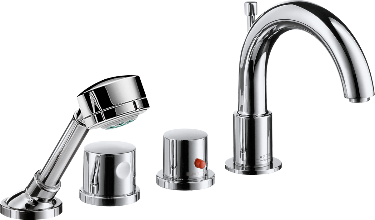HANSGROHE AXOR Uno 4otvorový termostat pro okraje dlaždic DN15 #38466000
