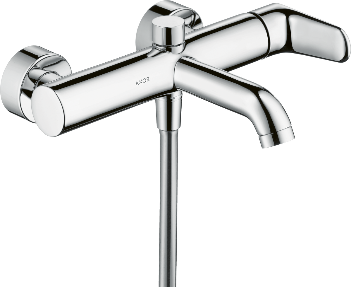 HANSGROHE AXOR Citterio M Páková vanová baterie s instalací na stěnu #34420000 - chrom