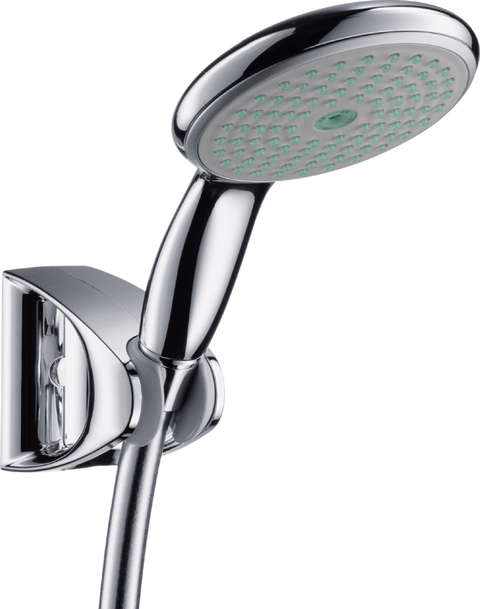 HANSGROHE Sada držáku sprchy Raindance E 100 Air 1jet Porter'D se sprchovou hadicí 125 cm #27572000