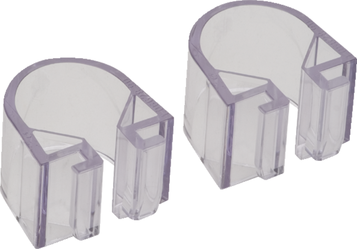 HANSGROHE Spony Ø 25 mm pro misky na mýdlo Casetta'D #96192000 - Transparentní