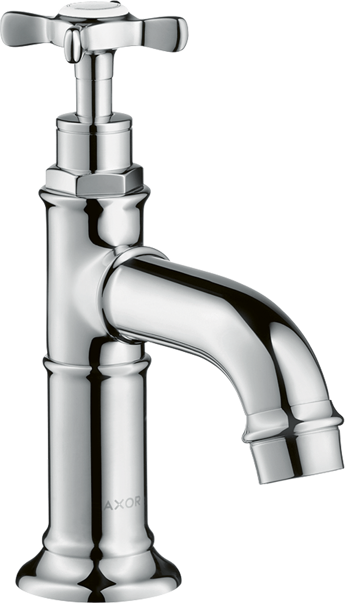 HANSGROHE AXOR Montreux Stojánkový ventil 50 s páčkovou rukojetí, bez odtokové soupravy #16530000 - chrom