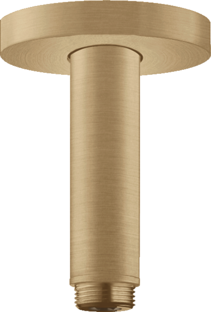 HANSGROHE přívod od stropu S 10 cm kartáčovaný bronz 27393140