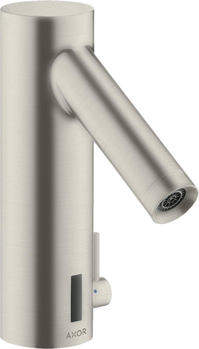 HANSGROHE Elektronická umyvadlová baterie AXOR Starck s regulací teploty na baterii #10101800 - nerezová ocel Optic