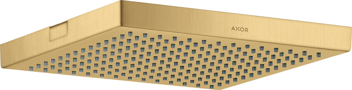 HANSGROHE Sprchová hlavice AXOR ShowerSolutions 240/240 s 1 proudem integrovaná do stropu #10924250 - Brushed Gold Optic