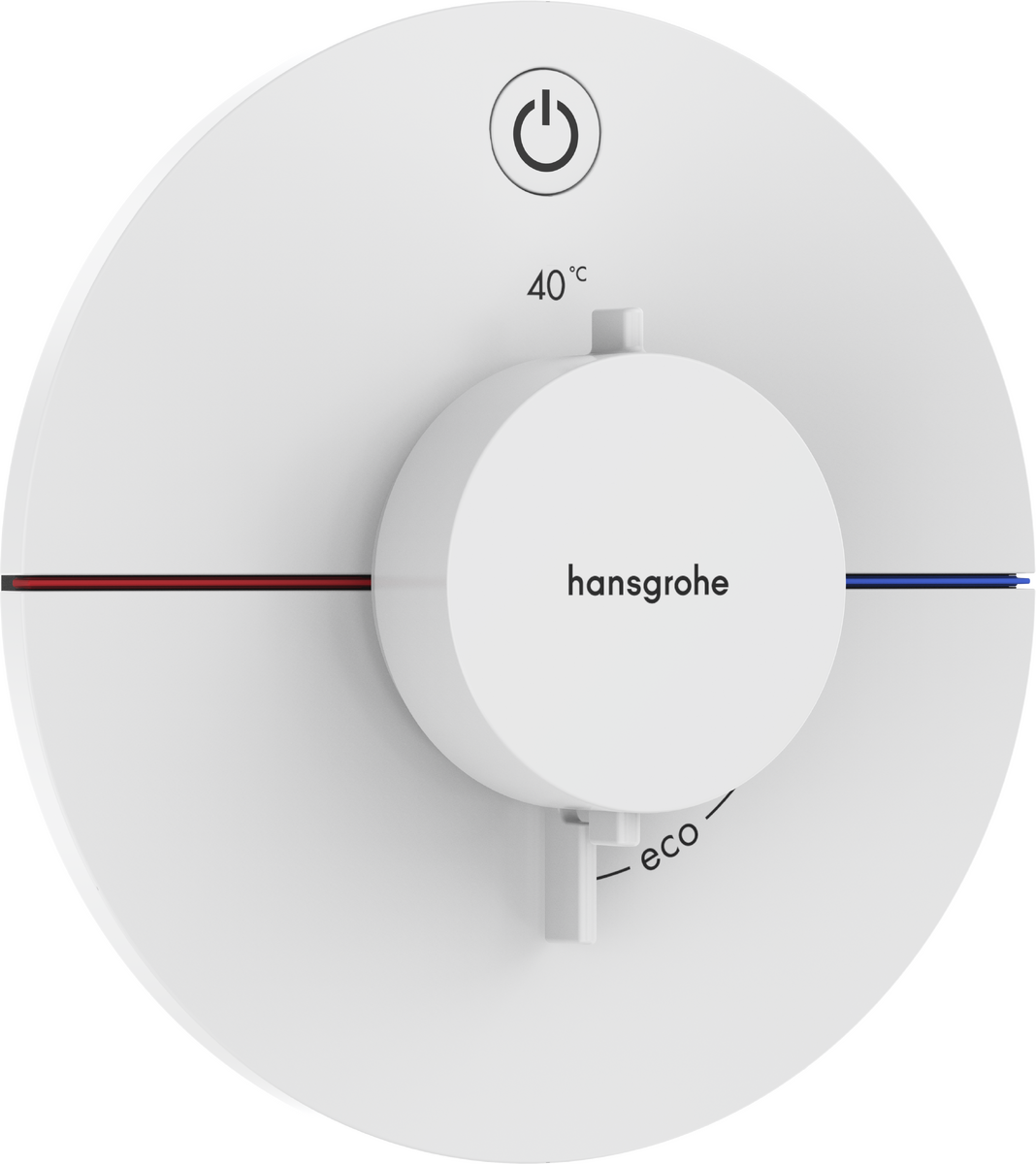 HANSGROHE ShowerSelect Comfort S Termostat pod omítku pro 1 spotřebič #15553700 - matná bílá