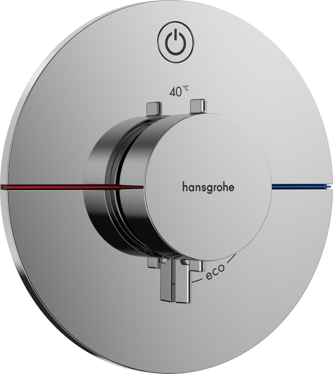 HANSGROHE ShowerSelect Comfort S Termostat pod omítku pro 1 spotřebič #15553000 - chrom