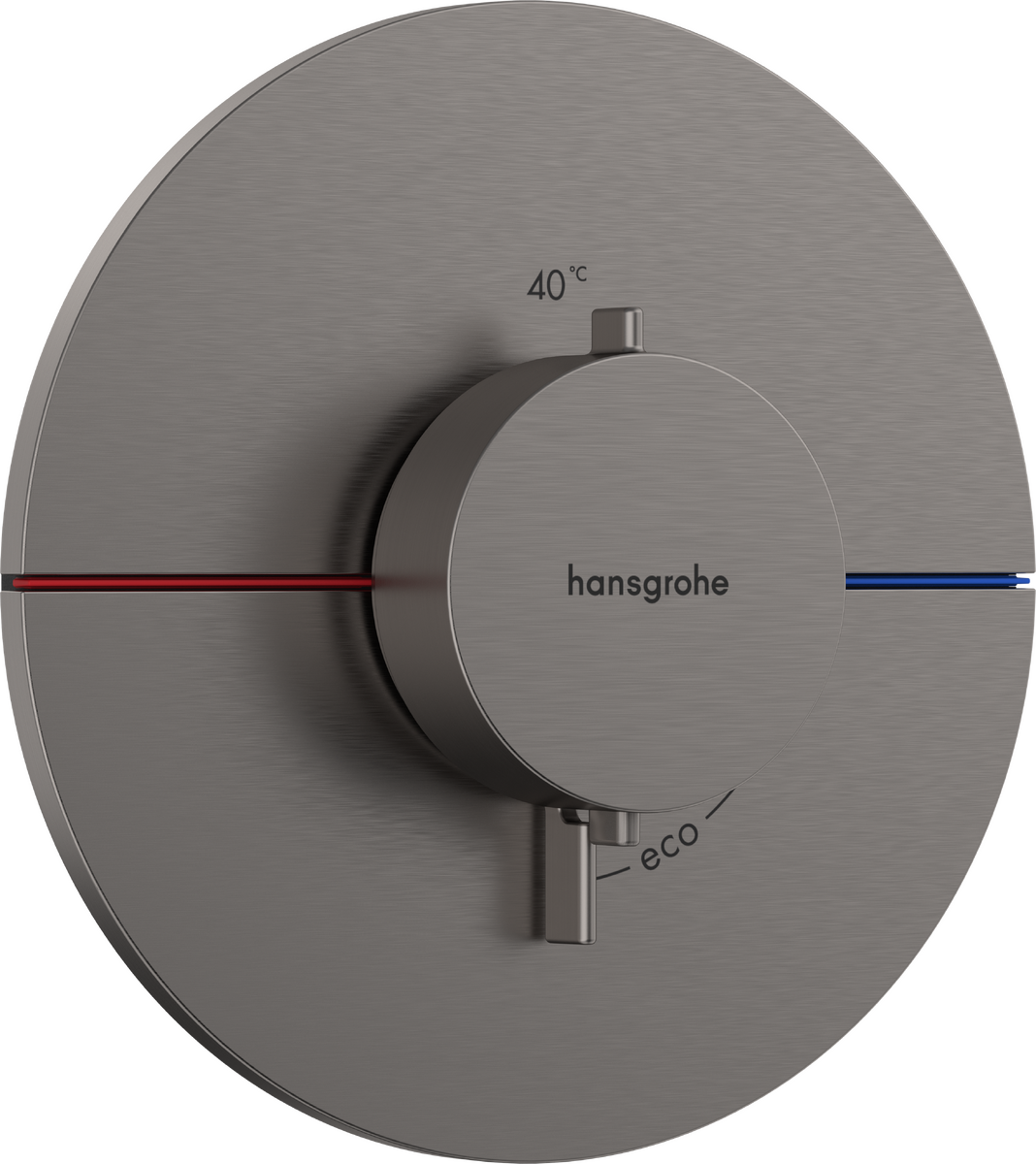 HANSGROHE ShowerSelect Comfort S Termostat pod omítku #15559340 - kartáčovaný černý chrom