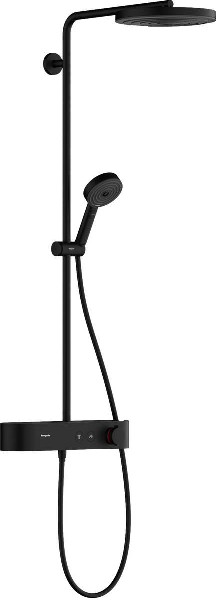 HANSGROHE Pulsify S Showerpipe 260 1jet EcoSmart s termostatem ShowerTablet Select 400 #24221670 - matná černá