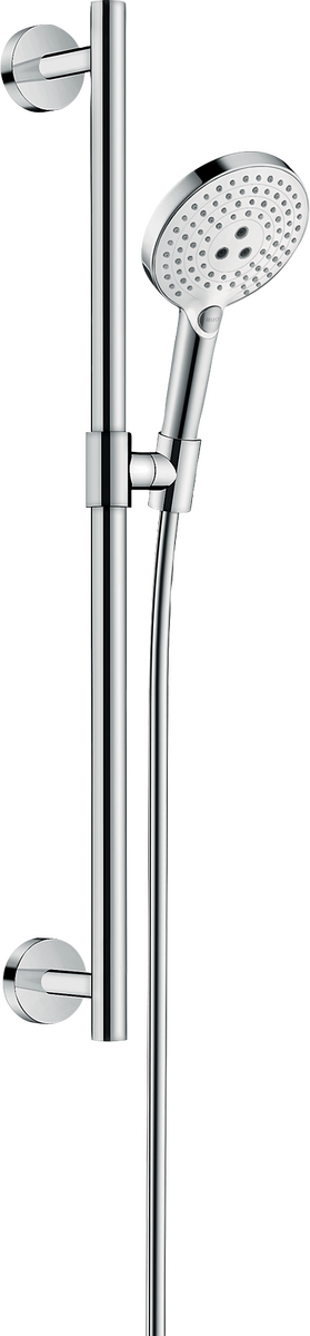 HANSGROHE Sprchový set Raindance Select S 120 3jet se sprchovou tyčí 65 cm #26320400 - Bílá/chromová