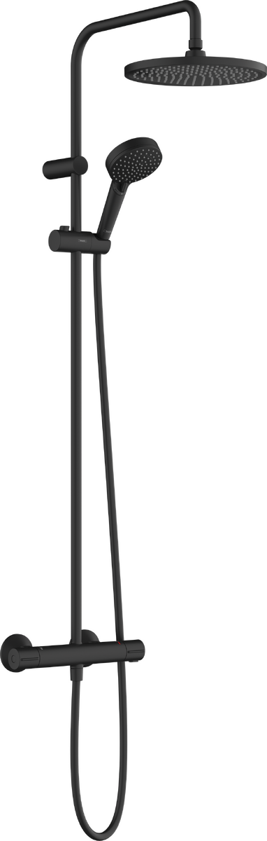 HANSGROHE Vernis Blend Showerpipe 240 1jet EcoSmart s termostatem #26428670 - matná černá