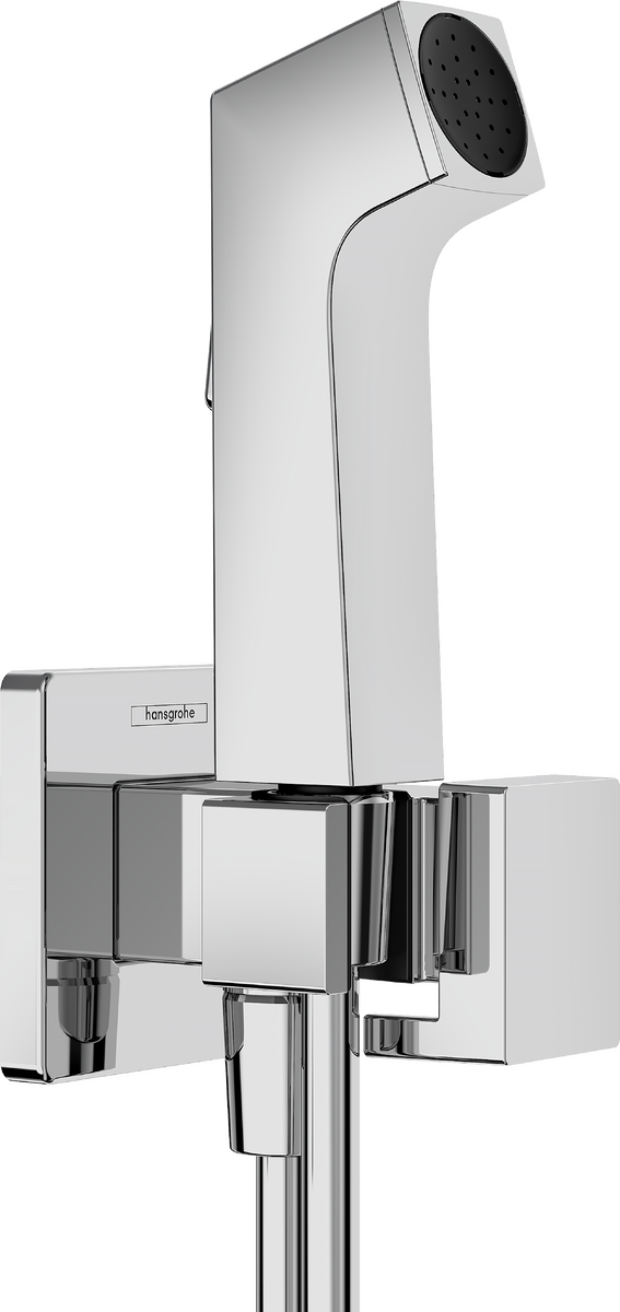 HANSGROHE Bidette ruční sprcha 1jet E EcoSmart na studenou vodu s držákem sprchy a sprchovou hadicí 125 cm #29231000 - chrom
