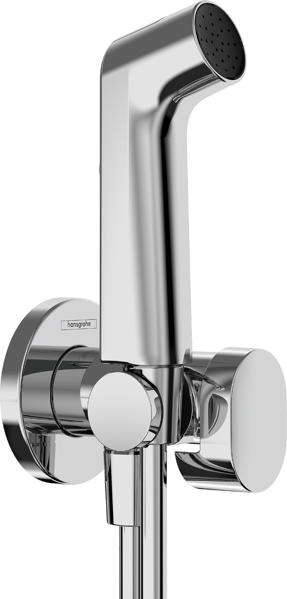 HANSGROHE Bidette ruční sprcha 1jet S EcoSmart na studenou vodu s držákem sprchy a sprchovou hadicí 125 cm #29230000 - chrom