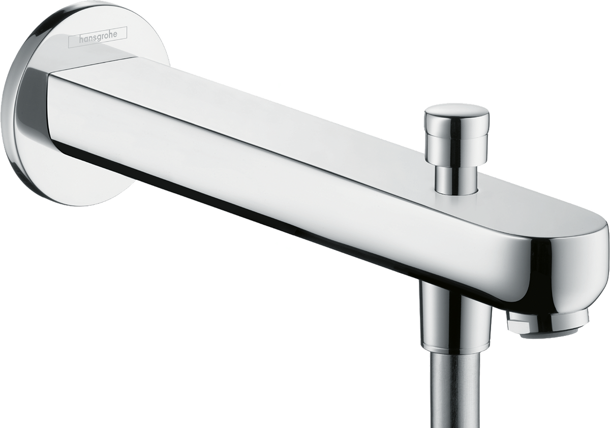 HANSGROHE Vanový výtok Metris S 22,8 cm s přepínačem #31416000