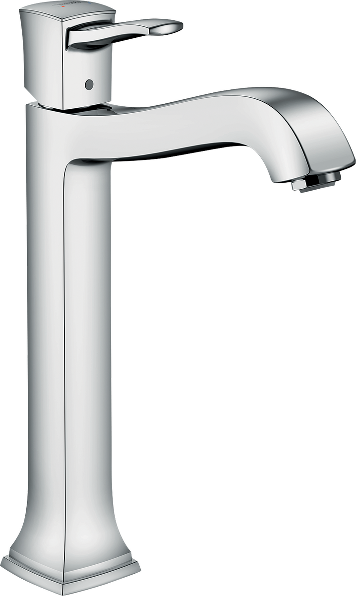 HANSGROHE Jednopáková umyvadlová baterie Metropol Classic 260 s pákovou rukojetí pro umyvadla na desku s výsuvným odpadem #31303000