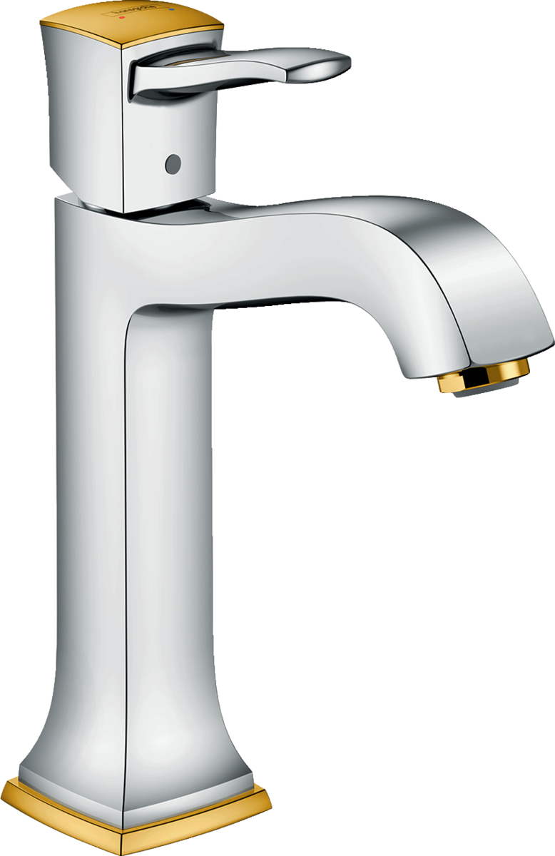 HANSGROHE Jednopáková umyvadlová baterie Metropol Classic 160 s pákovou rukojetí pro umyvadla na desku s výsuvným odpadem #31302090