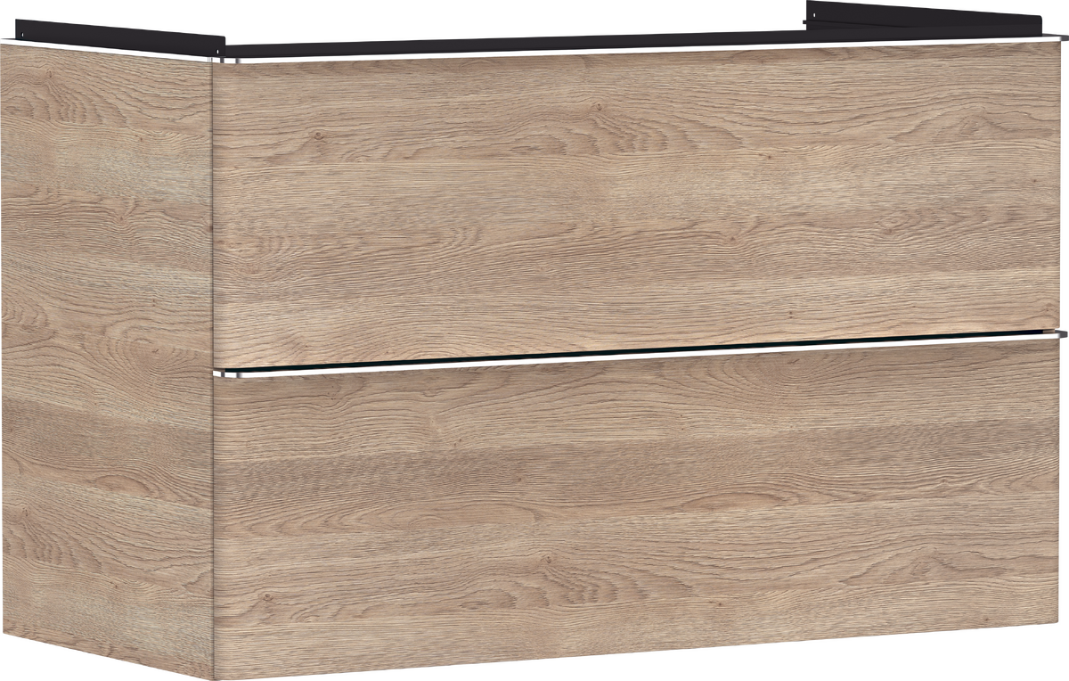 HANSGROHE Xelu Q Skříňka pod umyvadlo přírodní dub 980/475 se 2 zásuvkami, pro umyvadlo #54033000 - přírodní dub