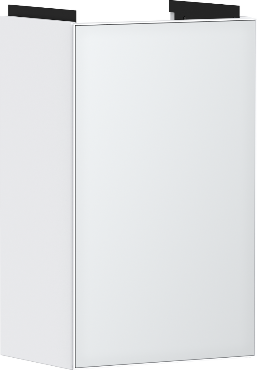 HANSGROHE Xevolos E Skříňka pod umyvadlo matná bílá 340/245 pro umývátko, závěsy dvířek vlevo #54166320 - matná bílá