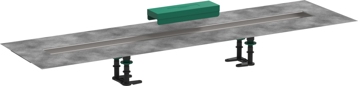 HANSGROHE RainDrain Montážní sada 1000 pro vrchní sady sprchových žlabů #56014180
