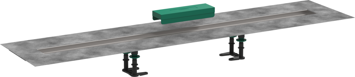 HANSGROHE RainDrain Montážní sada 1200 pro vrchní sady sprchových žlabů #56015180