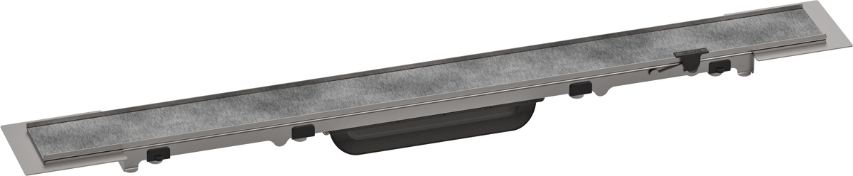 HANSGROHE RainDrain Rock Vrchní sada sprchového žlabu 700, zkracovatelného, k položení dlažby #56029000