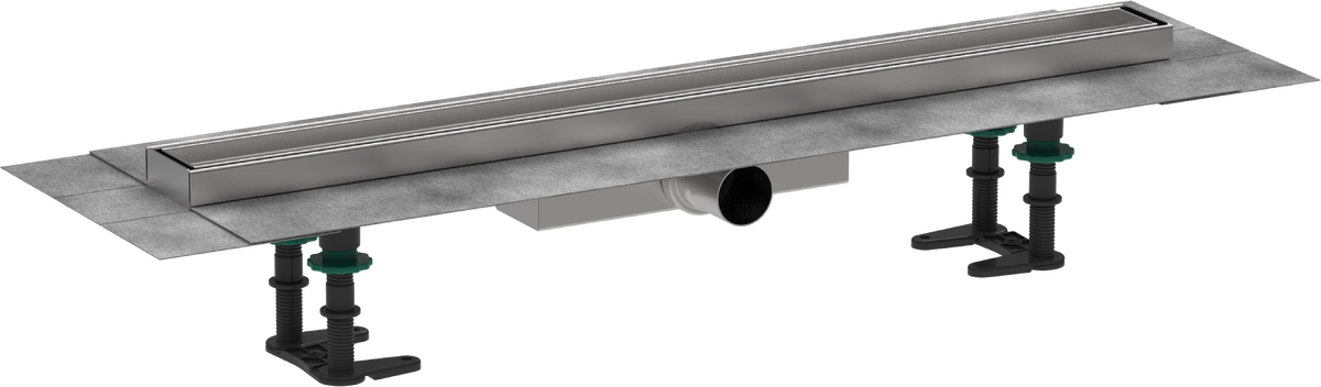 HANSGROHE RainDrain Compact Úplná sada sprchového žlabu 700 pro dlažbu, pro plochou instalaci #56165000