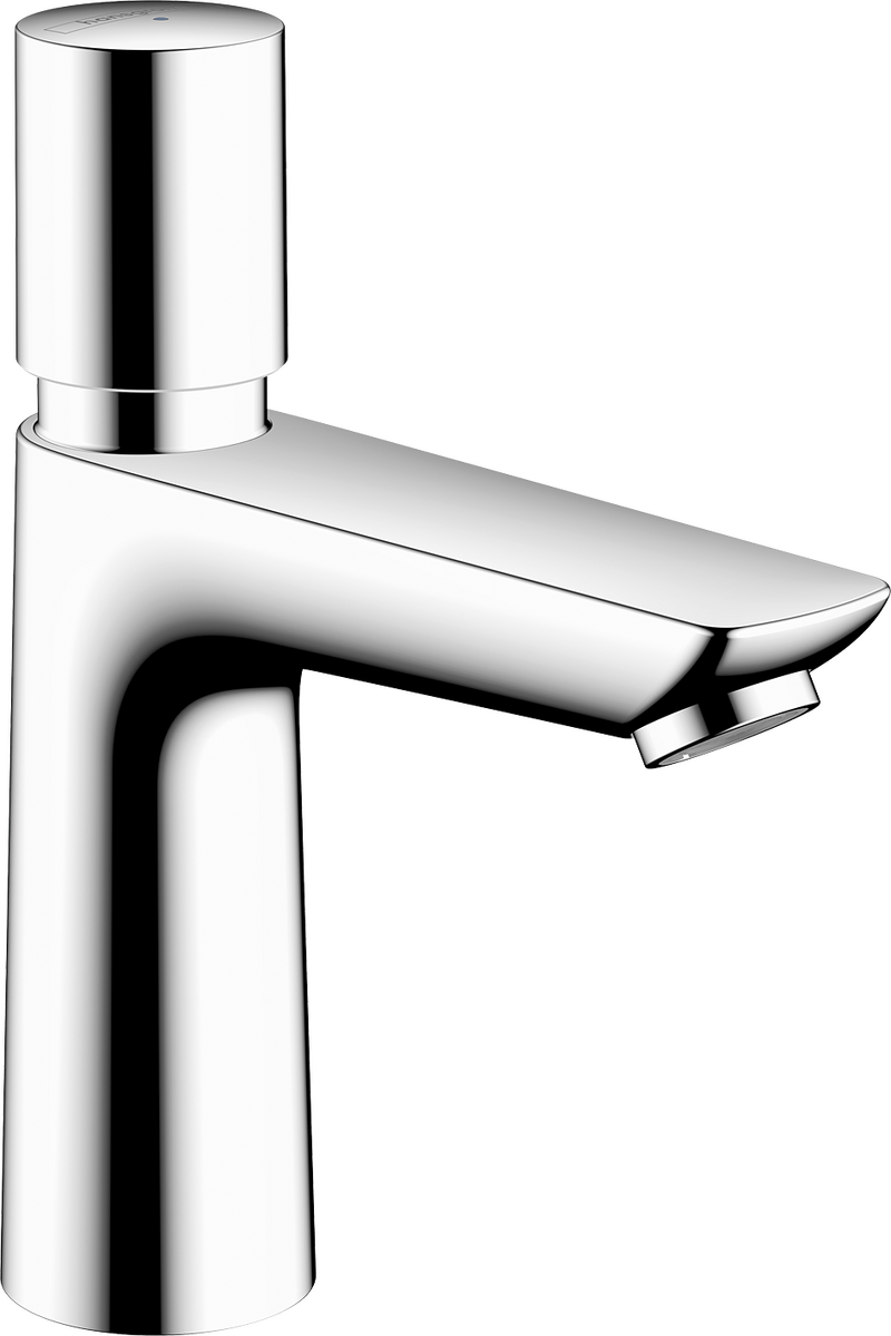 HANSGROHE Talis E Stojánkový ventil s automatickým uzavíráním pro studenou nebo předem nastavenou vodu, bez odtokové soupravy #71719000 - chrom