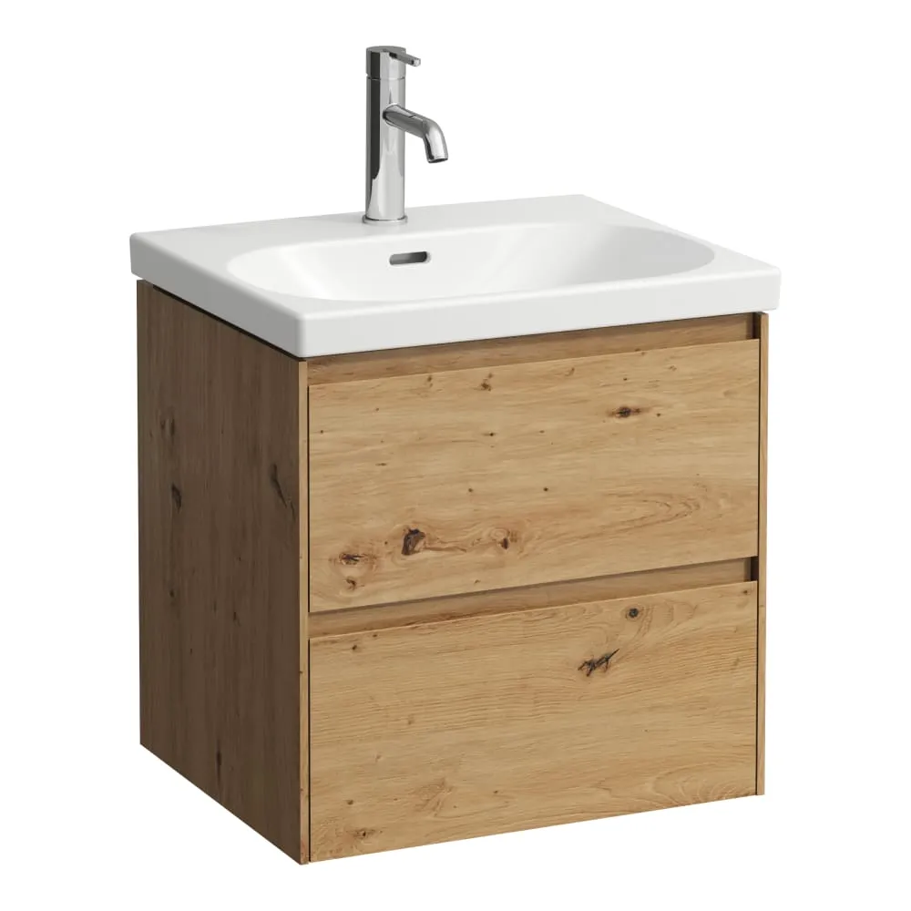 LAUFEN LANI Skříňka pod umyvadlo, se 2 zásuvkami, pro umyvadlo H810082 535 x 440 x 515 mm #H4035221122671 - 267 - Divoký dub