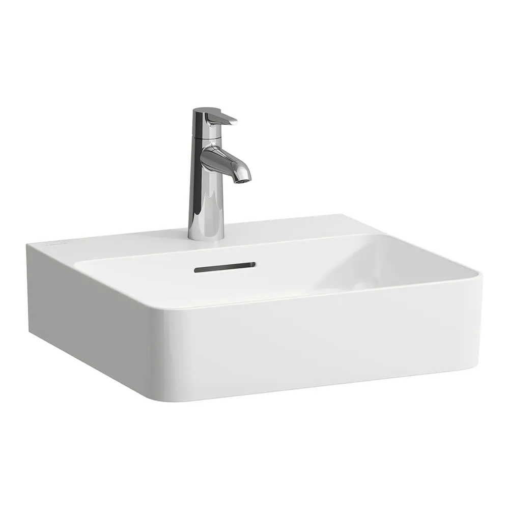 LAUFEN VAL Umývátko, broušená spodní část 450 x 420 x 115 mm #H8162807161111 - 000 - Bílá