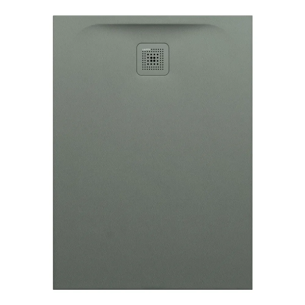 LAUFEN PRO Sprchová vanička, obdélníková, s odtokem na kratší straně, materiál Marbond 1100 x 800 x 33 mm #H2129540790001 - 079 - Betonově šedá
