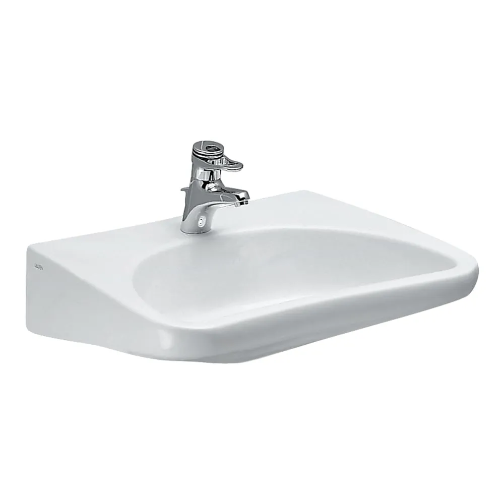 LAUFEN Rehab umyvadlo bezbariérové, 66x55cm #H8106030001041 - bílá
