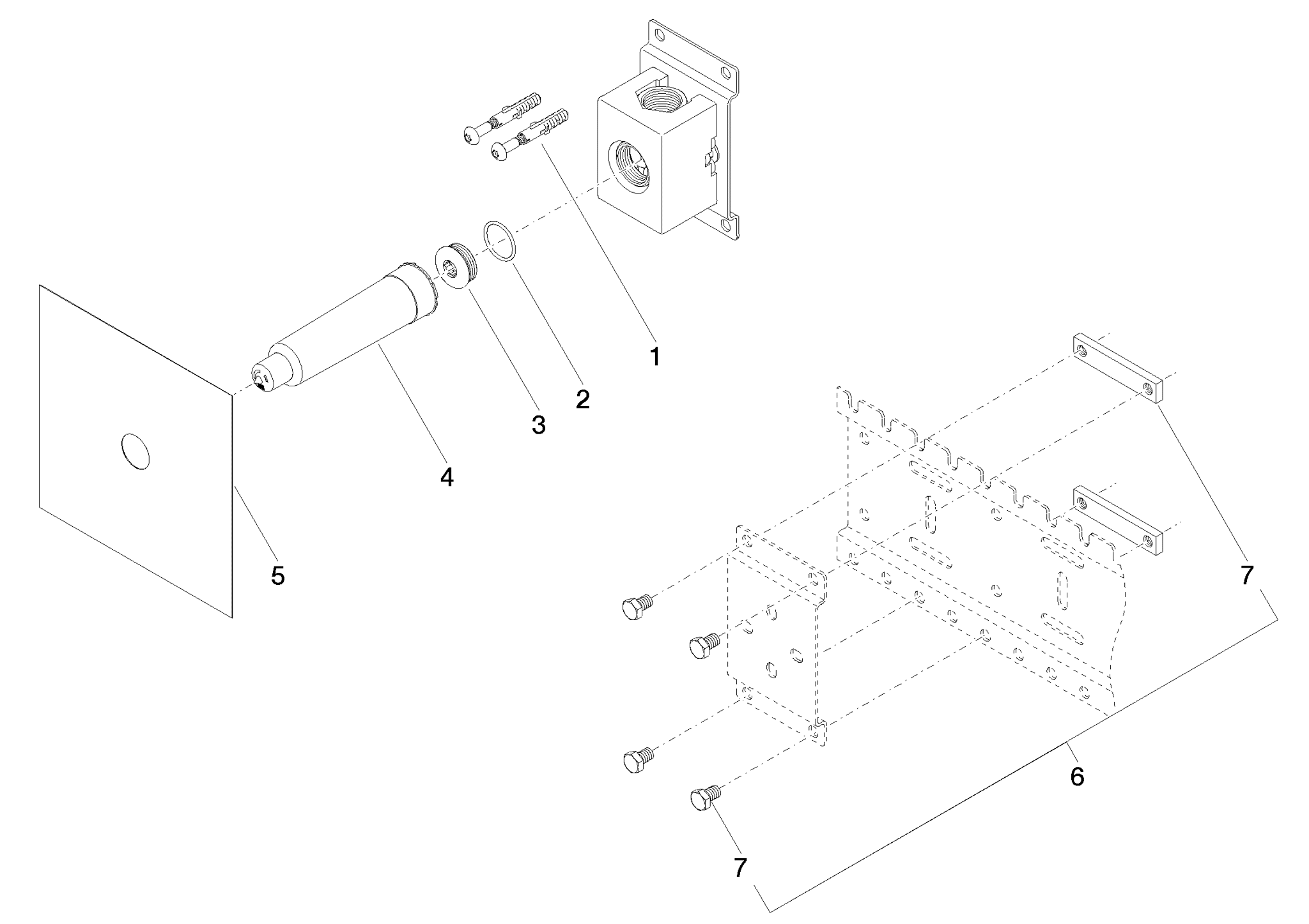 DORNBRACHT Skrytý ventil 3/4" - 3560897090