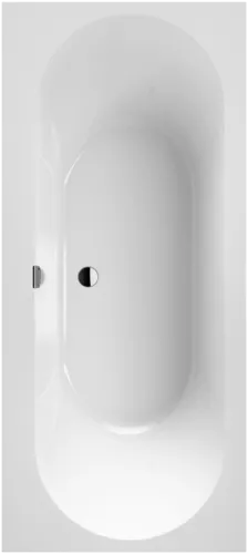 V&B Oberon 2.0 vana 180x80cm #UBQ180OBR2DV-RW - Stone White