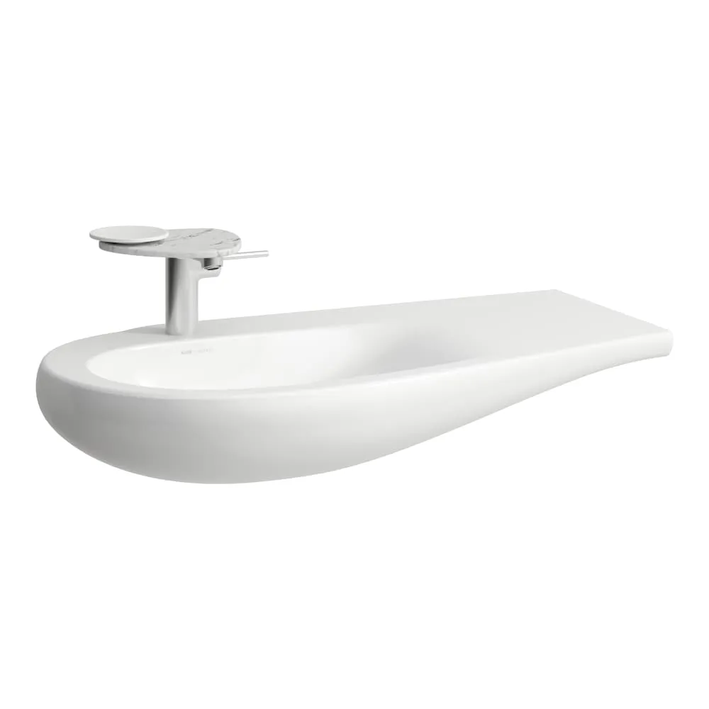 LAUFEN Ilbagnoalessi One umyvadlo do nábytku s plochou vpravo 90cm #H8149754001041