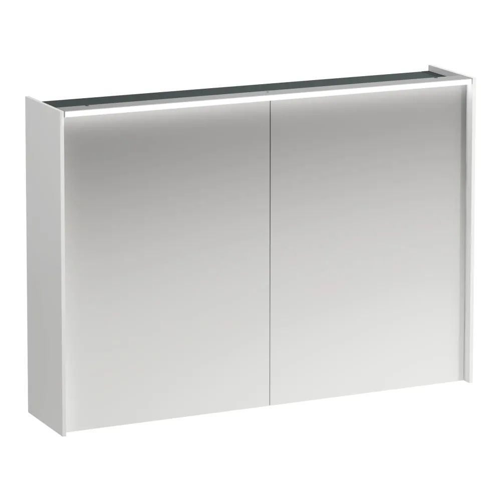 LAUFEN LANI zrcadlová skříňka, 100cm, LED osvětlením #H4037921122671 - Divoký dub