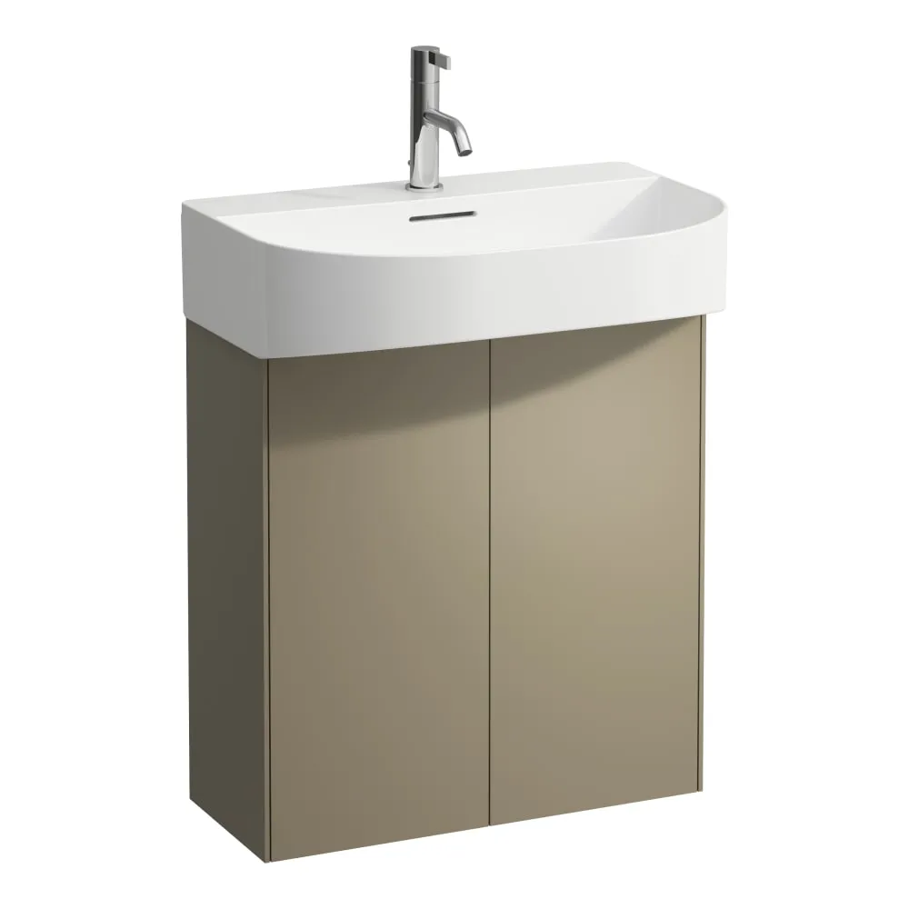 LAUFEN SONAR Skříňka pod umyvadlo, 2 dvířka, pro umyvadlo H810342 580 x 240 x 600 mm #H4054830340421 - 042 - Titan (lak)