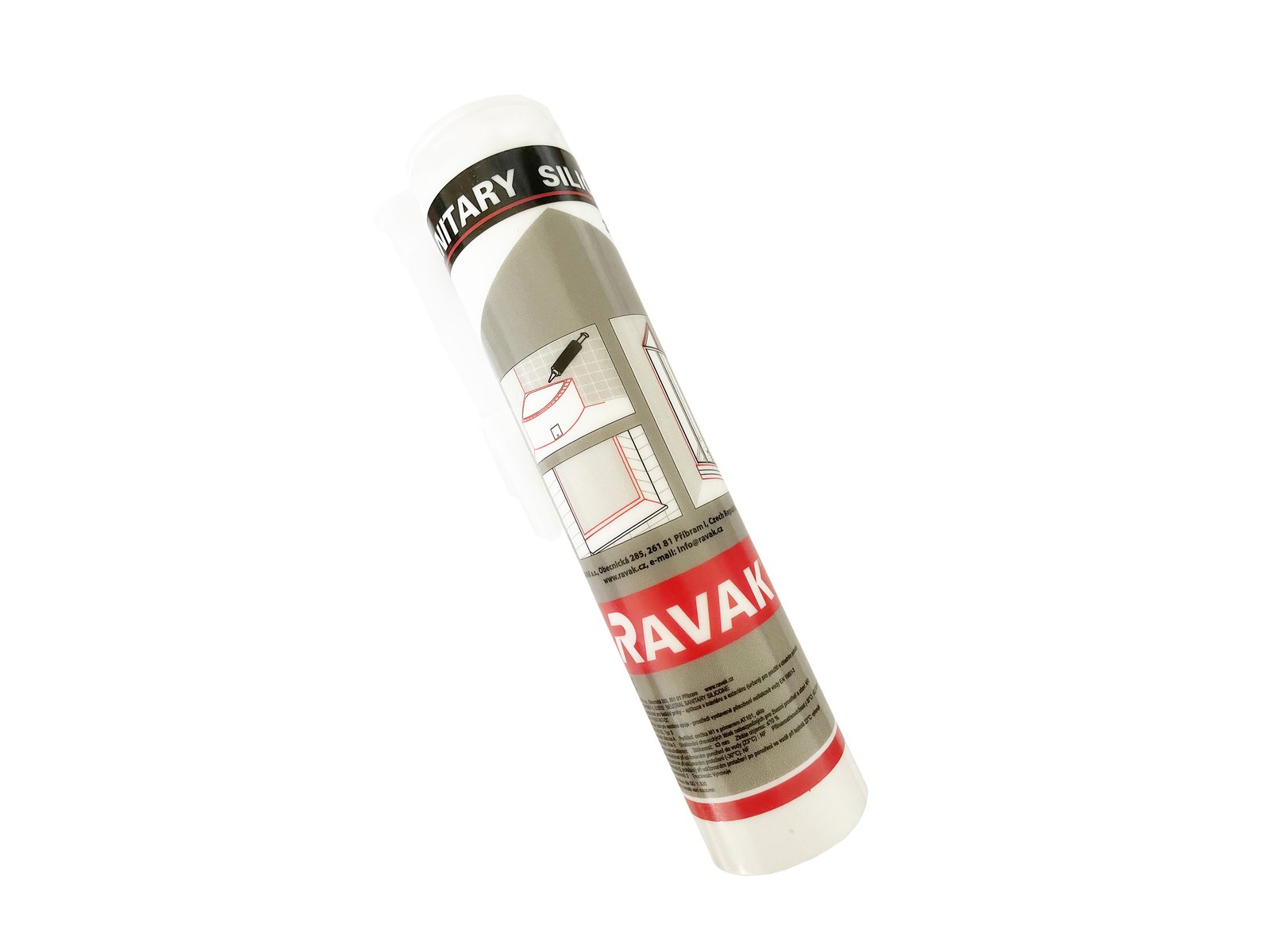RAVAK Professional sanitární silikon 310ml bezbarvý #X01201