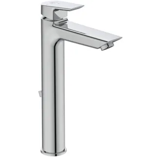 IDEAL STANDARD TESI - Umyvadlová baterie 50x200x301 mm, svislá vzdálenost od středu výpusti 140 mm, chrom, 5 l/min (3 bar), s výsuvným odpadem - EasyFix, perlátor, BlueStart, omezovač průtoku, EPD, FirmaFlow, povrch SmartShine, certifikát NF #A6574AA - chrom