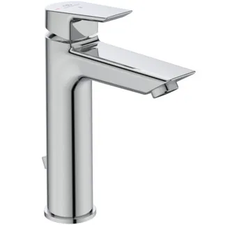 IDEAL STANDARD TESI - Umyvadlová baterie 50x180x212 mm, svislá vzdálenost od středu výpusti 123 mm, chrom, 5 l/min (3 bar), s výsuvným odpadem - EasyFix, perlátor, BlueStart, omezovač průtoku, EPD, FirmaFlow, povrch SmartShine, certifikát NF #A6564AA - chrom