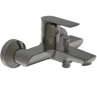 IDEAL STANDARD CONNECT AIR - Nástěnná vanová baterie 207x193x121 mm, svislá vzdálenost od středu výtoku 174 mm, magnetická šedá, 22,0 l/min (3 bar) - Click technologie, EPD, FirmaFlow, PVD technologie #A7033A5 - Magnetická šedá