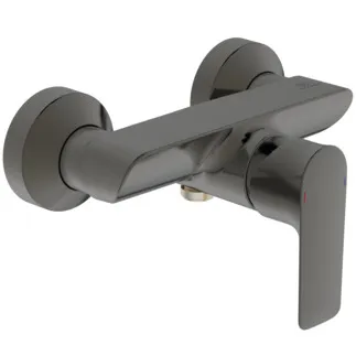IDEAL STANDARD CONNECT AIR - Sprchová baterie AP 207x145x126 mm v magnetické šedé barvě, 24 l/min (3 bar) - Click technologie, EPD, FirmaFlow, PVD technologie #A7032A5 - Magnetická šedá barva
